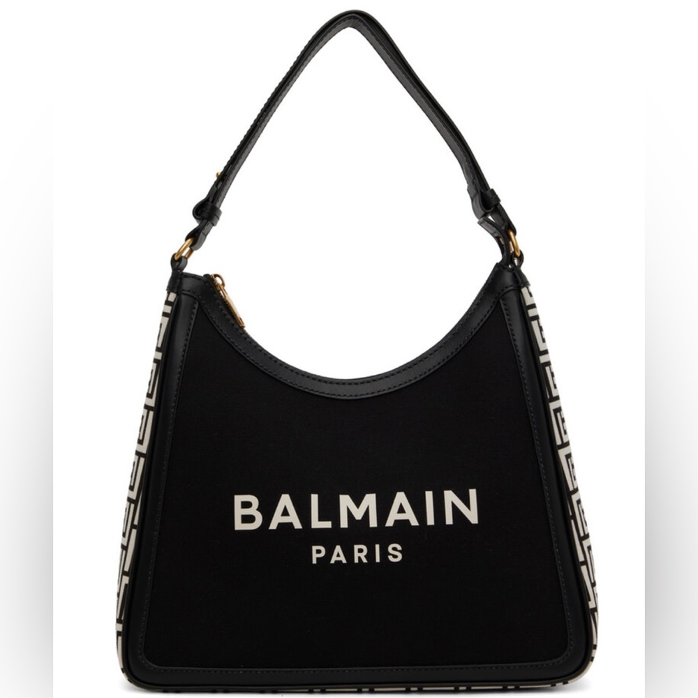 Balmain, Black B-Army Bag.